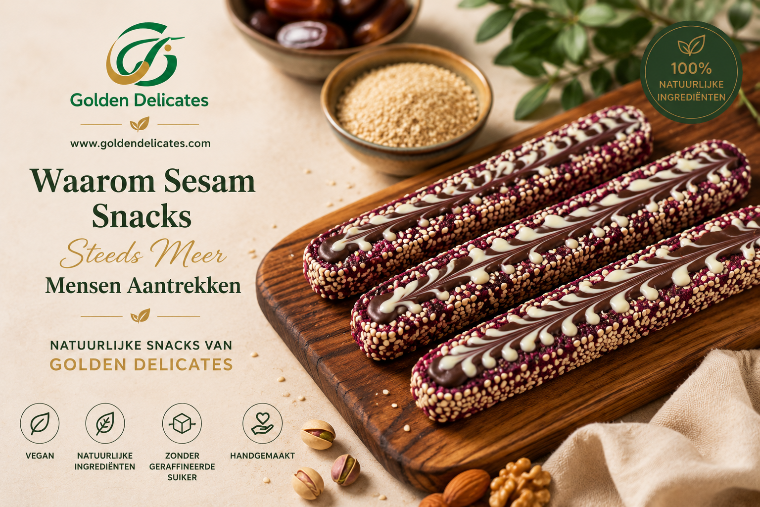 Waarom Sesam Snacks Steeds Meer Mensen Aantrekken