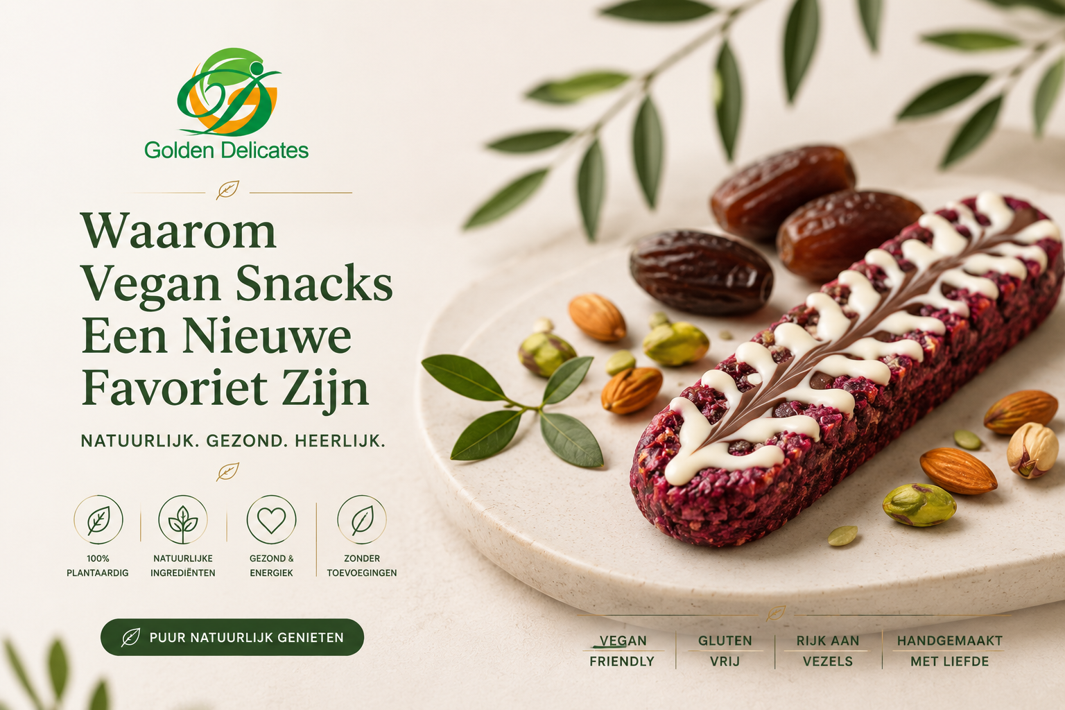 Waarom vegan snacks