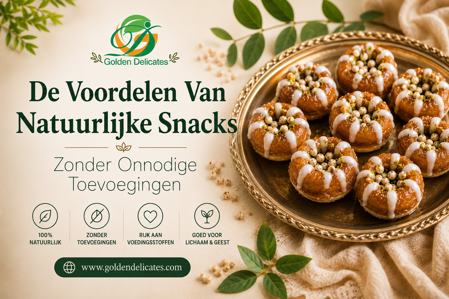 natuurlijke snacks zonder onnodige toevoegingen